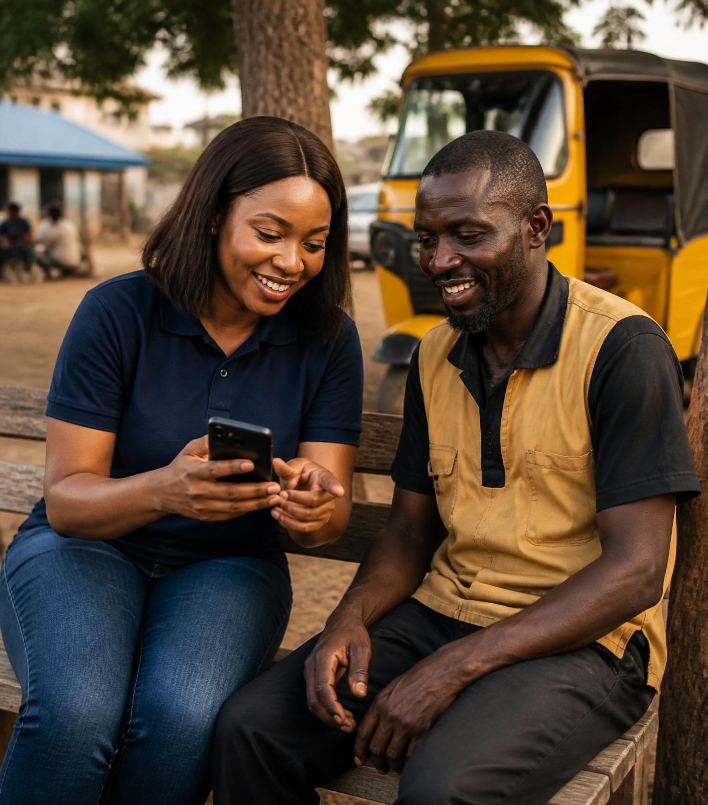 A Zane Mobility Relationship Manager supporting a mobility worker in the community.